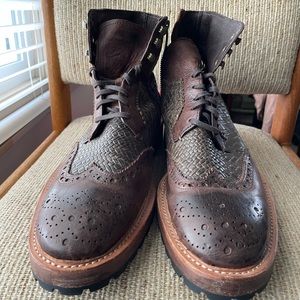 Stylish leather boots